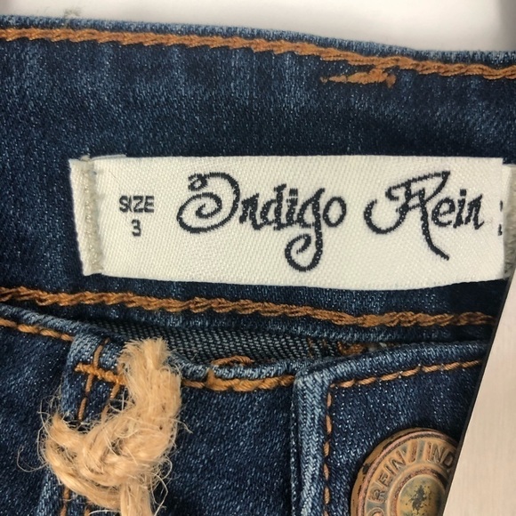 NWT INFIGO REIN Junior Women’s Blue Jeans Sz 3 High Rise Ankle Stretch - Picture 6 of 10